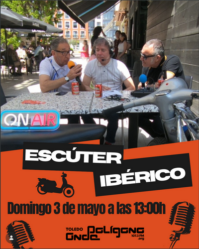 image event Nuevo programa de Escúter Ibérico el domingo 3 de mayo a las 13:00h