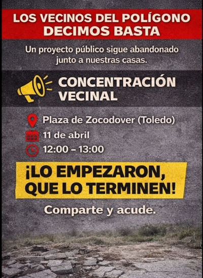 image event Concentración Vecinal. Por un barrio digno.